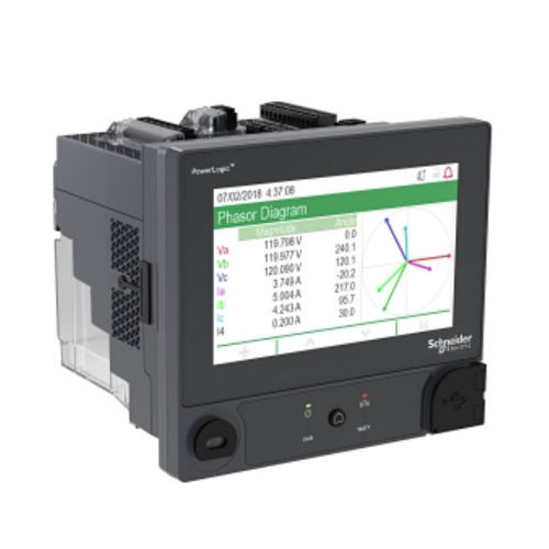 三相电能表 - PowerLogic ION9000 - Schneider Electric - DIN导轨 / LCD显示
