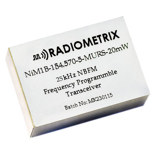 VHF收发模块 - NiM1B series - Radiometrix - 远程测量 / 监控 / 数据