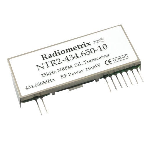 无线电收发器 - NTR2 series - Radiometrix - FM / UHF / 远程测量