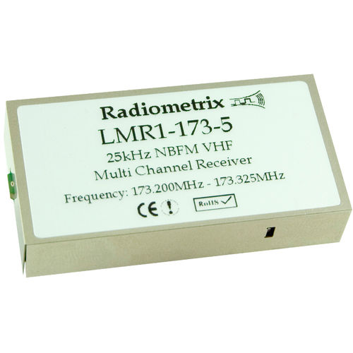 数字接收器 - LMR1 series - Radiometrix - VHF / 无线电遥测 / 工业