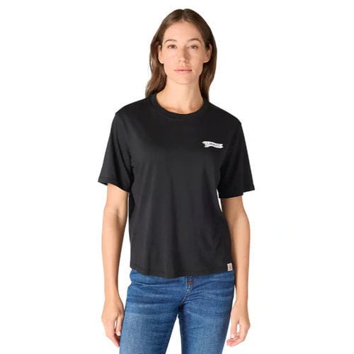 工作T恤 - 107387 - Carhartt workwear - 棉质 / tencel® 材质 / 黑色