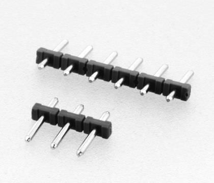 公端排针 - 300 V, 10 A, 5 mm | 823 series  - W+P PRODUCTS - 单列 / 通孔 / 5.00 mm (0.197")