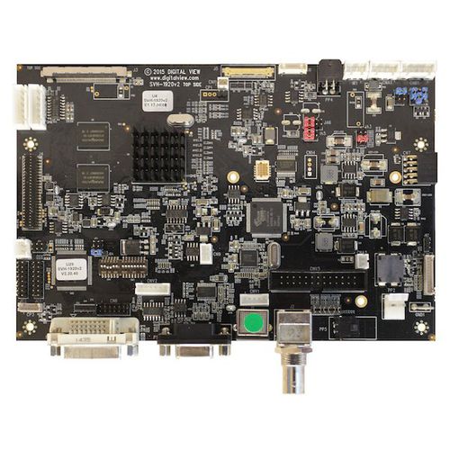 液晶控制卡 - HE-1920v2 - Digital View - RS-232 / LVDS / VGA