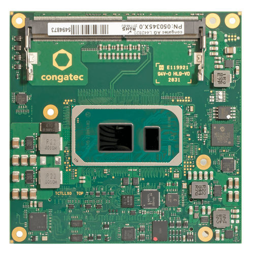 COM Express计算机模块 - conga-TC570 - Congatec - Intel® Celeron® 6305E / 1th Gen Intel® Tiger Lake-UP3 i3-1115G4E / Intel® Core™ i5-1145G7E