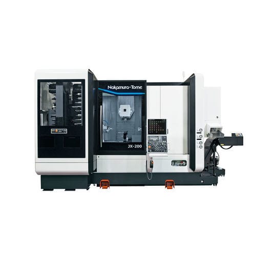 数控车削铣削中心 - JX-200 - Nakamura-Tome Precision Industry - 通用 / 机轴式 / 紧凑型