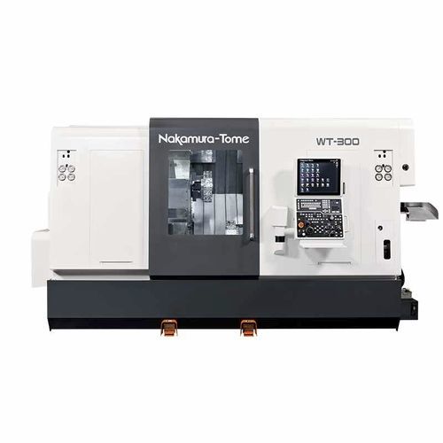 CNC数控车削加工中心 - WT-300 - Nakamura-Tome Precision Industry - 二机轴 / 48工具 / 双转塔式