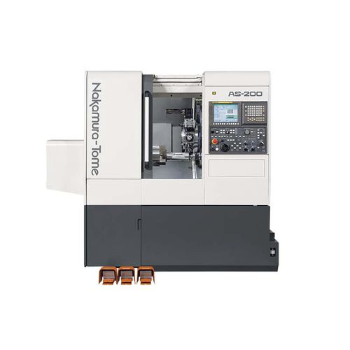 数控车削铣削中心 - AS-200 - Nakamura-Tome Precision Industry - 卧式 / Y轴 / 大功率