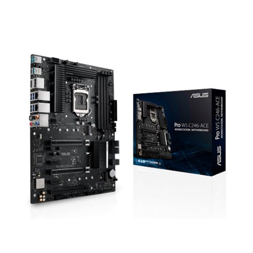 EATX主板 - Pro WS C246-ACE - Asus - ATX / Intel® Xeon / Intel®