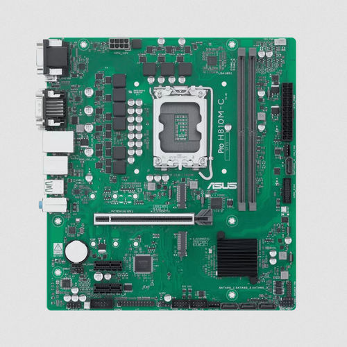 Micro-ATX主板 - Pro H810M-C-CSM - Asus - Intel® Core™ Ultra / Intel® / DDR5 SO-DIMM