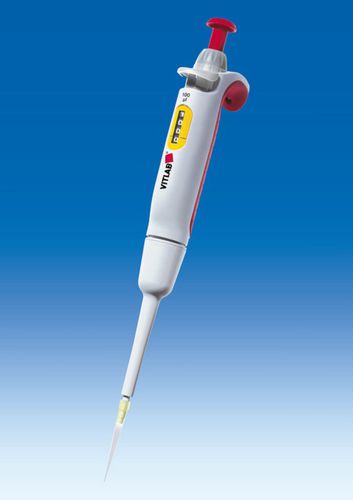 单管道移液管 - VITLAB - 活塞 / 用于实验室 / 加压加热