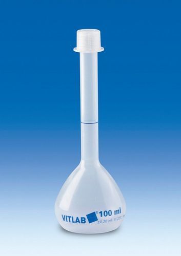 测定用烧瓶 - 67 series - VITLAB - 聚丙烯 / 带瓶盖 / 螺口式