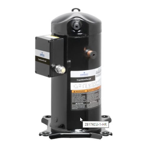 全封闭制冷压缩机 - ZB*KCU  - Emerson Commercial & Residential Solutions - 涡旋 / 丙烷(R290) / 230 Vac