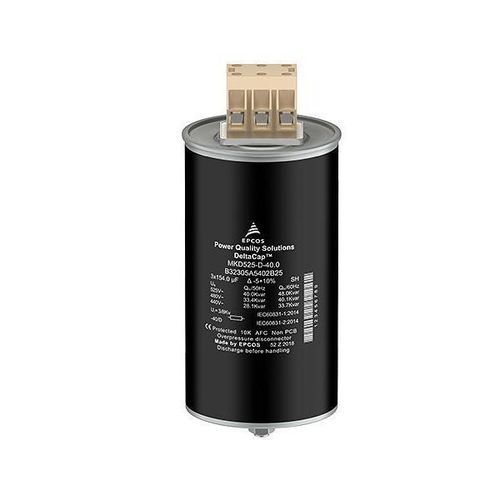 金属化聚丙烯膜电容器 - DeltaCap&trade; X - TDK Electronics Europe - 圆柱形 / 螺旋式 / 工业