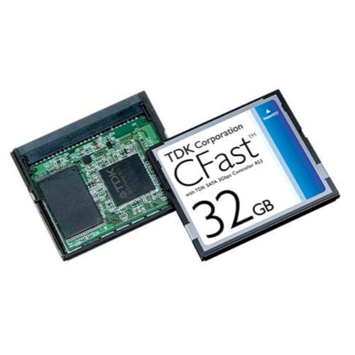 CompactFlash内存卡 - CAG3B series - TDK Electronics Europe - 1 GB / 32 GB / 工业