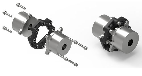 弹性体联轴器 - SGFlex-LC - SGF GmbH & Co. KG - 扭矩软性 / 齿轮 / 轴毂