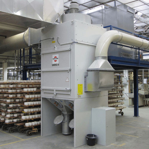 过滤式集尘器 - VARIO eco Series - Keller Lufttechnik GmbH + Co. KG - 脉冲喷射式排淤 / 用于制药业 / 模块化