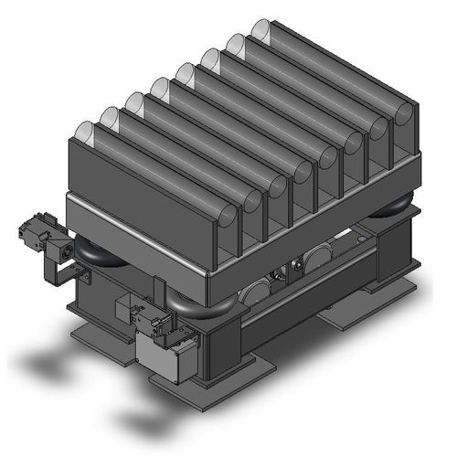 铸造车间振动台 - VTR series - Netter Vibration - 用于初成型混凝土
