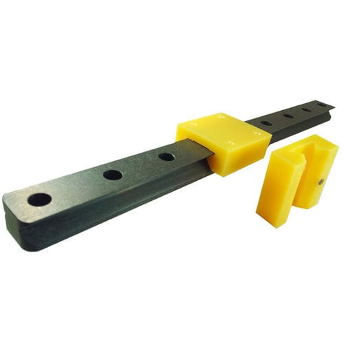 线性引导装置轨道 - WDX  - LM76 Linear Motion Bearings - 铝制 / 滚筒 / 陶瓷保护层