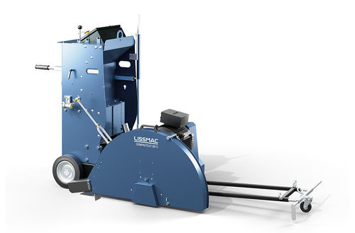 路面锯 - COMPACTCUT 501 E - LISSMAC Maschinenbau GmbH - 立式 / 用于混凝土 / 沥青