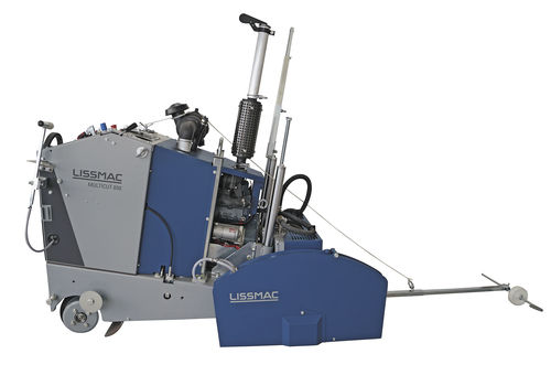 路面锯 - MULTICUT 800 - LISSMAC Maschinenbau GmbH - 立式 / 用于混凝土 / 沥青