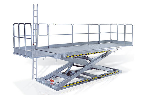 剪叉式高空作业平台 / 固定式 - MAB 3002 - LISSMAC Maschinenbau GmbH - 液压