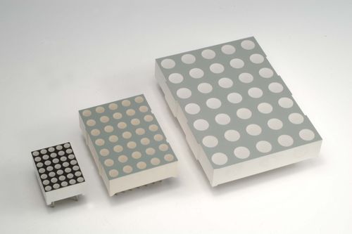 点阵显示屏 - 5x7 - Plus Opto - 5 x 7 / 电子