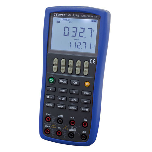 多功能校准器 - CL-327A - Tecpel  Co., Ltd. - 用于温度传感器 / 手持 / 数字