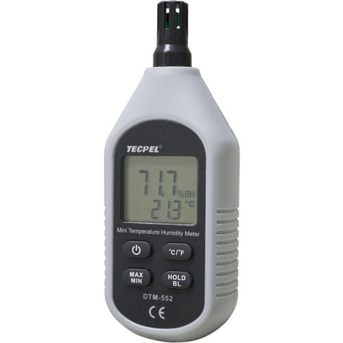 暖通空调系统温度湿度计 - DTM-552 - Tecpel  Co., Ltd. - 数字 / 直接读取式 / 便携式