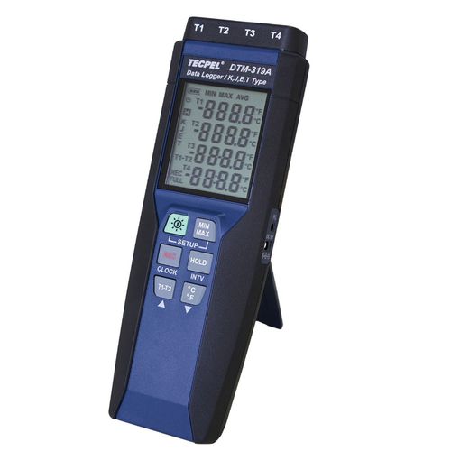 温度数据采集器 - DTM-319A - Tecpel  Co., Ltd. - USB / 屏幕式 / 电池