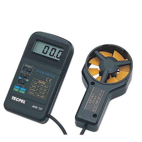 螺旋桨风速计 - AVM-702 - Tecpel  Co., Ltd. - 数字 / 便携式