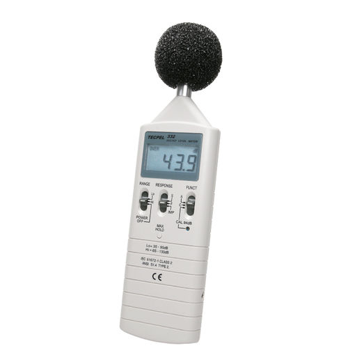 基本声级计 - DSL-332 - Tecpel  Co., Ltd. - 2 级 / 内部校准功能 / 数字