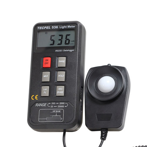 数字照度计 - DLM-536   - Tecpel  Co., Ltd. - 带数据记录器