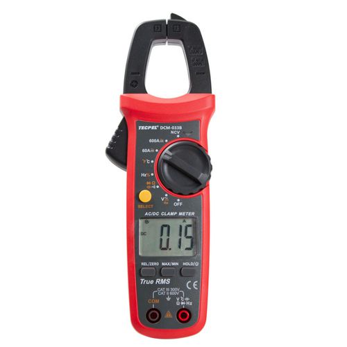 数字钳形万用表 - DCM-033B - Tecpel  Co., Ltd. - 手持式 / 600 V / 400 A