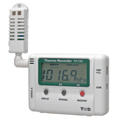 温度数据记录器 - TR-73U - Tecpel  Co., Ltd. - 相对湿度 / 气压 / USB