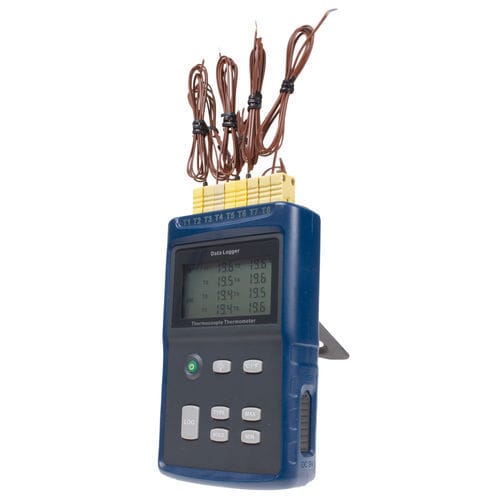 温度数据采集器 - DTM-T8 - Tecpel  Co., Ltd. - LCD显示 / 多通路