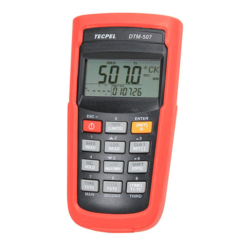 温度数据记录器 - DTM-507 - Tecpel  Co., Ltd. - RS-232 / NTC / LCD显示