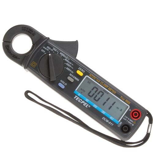 数字钳形万用表 - DCM-011 - Tecpel  Co., Ltd. - 手持式 / cat III / 频率