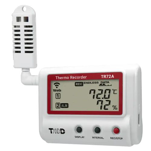 温度和湿度数据采集器 - TR-72A - Tecpel  Co., Ltd. - USB / 蓝牙 / LCD显示