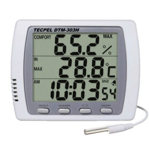 环境工业温度湿度计 - DTM-303H - Tecpel  Co., Ltd. - 数字 / 墙面式 / 温度