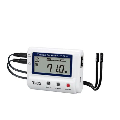 温度数据采集器 - TR-71nw - Tecpel  Co., Ltd. - USB / WiFi / LCD显示