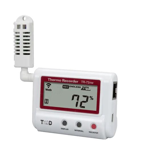 温度和湿度数据采集器 - TR-72nw - Tecpel  Co., Ltd. - USB / LCD显示 / 电池动力