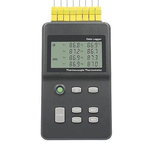 温度数据记录器 - DTM-T8 - Tecpel  Co., Ltd. - USB / NTC / LCD显示