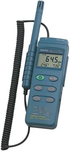 工业湿度计 - DTM-321 - Tecpel  Co., Ltd. - 数字 / 便携式 / 相对湿度