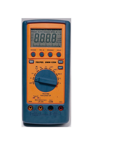 数字万用表 - DMM 129A - Tecpel  Co., Ltd. - 手持式 / 1000 V / 20 A
