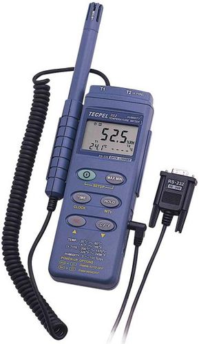 数字温度湿度计 - DTM 322 - Tecpel  Co., Ltd. - 便携式 / 相对湿度 / 温度