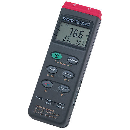 温度数据采集器 - DTM-318 - Tecpel  Co., Ltd. - USB / TCK / 屏幕式