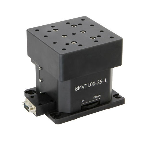 平动位移台 - 8MVT100-25-1 series - Standa - 立式 / 机动 / 单轴