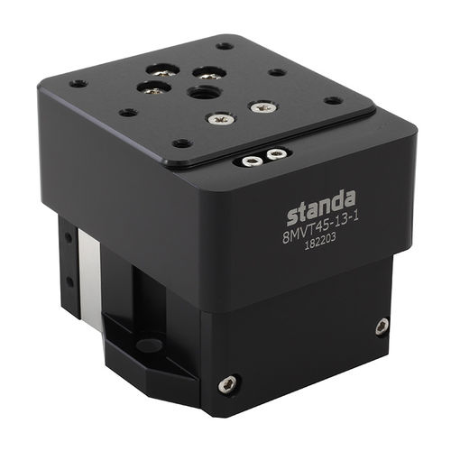 带内置步进电动机位移台 - 8MVT45-13 - Standa - Z轴 / 机动 / 单轴