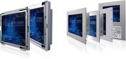 液晶显示器 - WM series - TL Electronic - 电阻式触摸屏 / 工业 / 19"