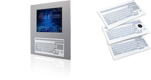 液晶显示器 - WM-BF series - TL Electronic - 电阻式触摸屏 / 工业 / 19"